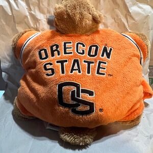 Pillow Pets Large Oregon State Beavers Mascot Plush Pillow Orange Brown OSU